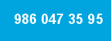 986 047 35 95 986 047 35 95